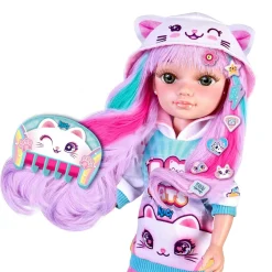 NANCY catwaii, bambola 42 cm con accessori a tema gattino, per bambine/i da 3 anni><noscript><img width=
