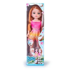 NANCY coconut,  bambola 42 cm con lunghi capelli assortita in 3 colori><noscript><img width=