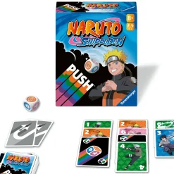 RAVENSBURGER Naruto push, gioco di carte per tutta la famiglia, 8+ anni –><noscript><img width=