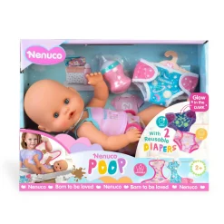 NENUCO popò,  bambola 35 cm, dandole da bere magicamente farà la popò!> Bambolotti