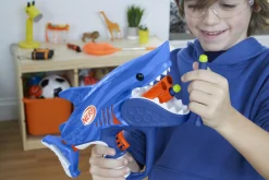 NERF junior wild – sharkfire, blaster a forma di squalo, facile da usare><noscript><img width=