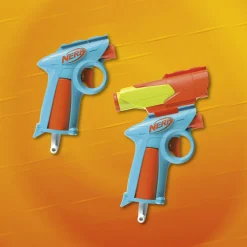 NERF n- series – gear up pack, confezione da 3 blaster, 18 dardi n1, giocattoli per giochi all’aperto per bambini e bambine dagli 8 anni in su><noscript><img width=