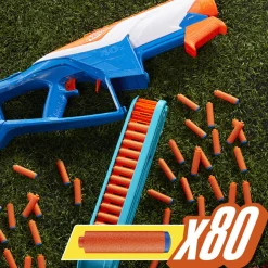 NERF n-series, infinite, blaster con 80 dardi n1, catena da battaglia da 40 dardi, giocattoli per bambini e bambine dagli 8 anni in su><noscript><img width=