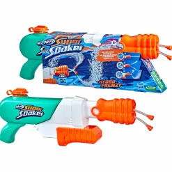 NERF super soaker – hydro frenzy, blaster ad acqua 3-in-1, con bocchetta regolabile e 2 tubi lancia-acqua><noscript><img width=