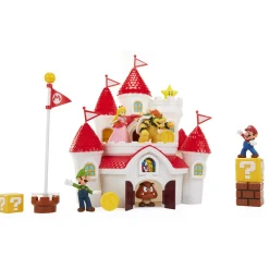 Super Mario Nintendo castello di peach con 5 personaggi inclusi> Action Figures Per Adulti|Action Figures