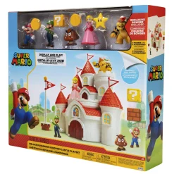 Super Mario Nintendo castello di peach con 5 personaggi inclusi><noscript><img width=