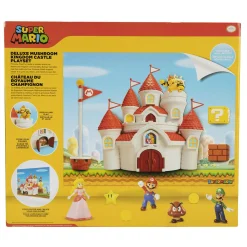 Super Mario Nintendo castello di peach con 5 personaggi inclusi><noscript><img width=