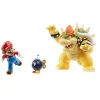 SUPER MARIO BROTHERS Nintendo super mario diorama set mario vs bowser per la sfida finale tra bene e male!> Action Figures Per Adulti|Action Figures