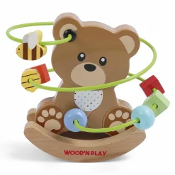 WOOD 'N' PLAY Orsetto con labirinto> Giochi Di Apprendimento