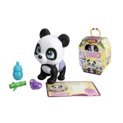 Pamper petz panda con accessori da adottare e coccolare – simpatico cucciolo di panda con funzioni interattive> Peluche Interattivi