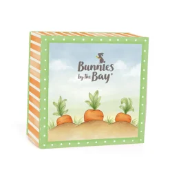 Bunnies By The Bay Pantofoline rosa per neonati con faccia di coniglietto – 0-6 mesi –><noscript><img width=