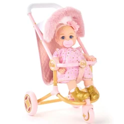 FAO Schwarz Passeggino giocattolo per bambole con 3 ruote fao baby> Passeggini Per Bambolotti