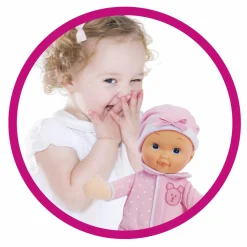 LOVE BEBÈ Passeggino in metallo con bambola soft><noscript><img width=