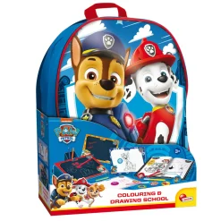 Paw Patrol colouring & drawing school in a backpack> Kit Artistici E Pittura