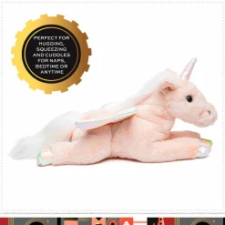 FAO Schwarz Pegaso di peluche cuddly con pelliccia ultra morbida, 38 cm> Peluche Tradizionali