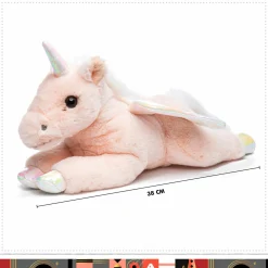 FAO Schwarz Pegaso di peluche cuddly con pelliccia ultra morbida, 38 cm><noscript><img width=