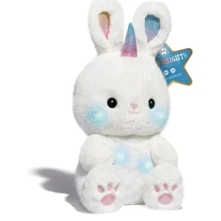 FAO Schwarz Peluche luminoso bunnycorn glow brights con suoni e led 38 cm> Peluche Interattivi