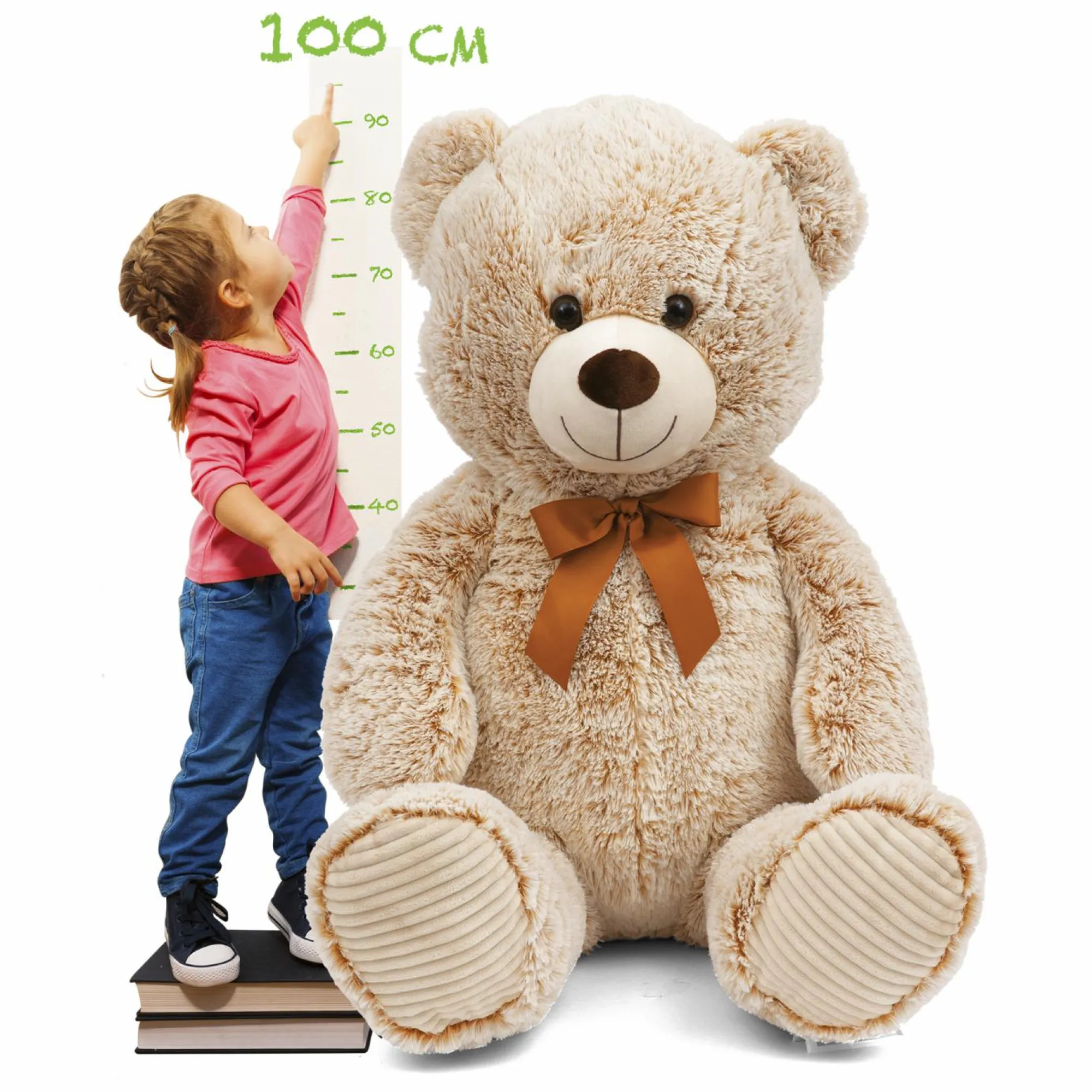 SUPERSTAR Peluche orso 100cm> Peluche Tradizionali