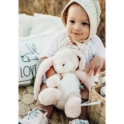 Bunnies By The Bay Peluche sweet nibble pink bunny 40 cm><noscript><img width=