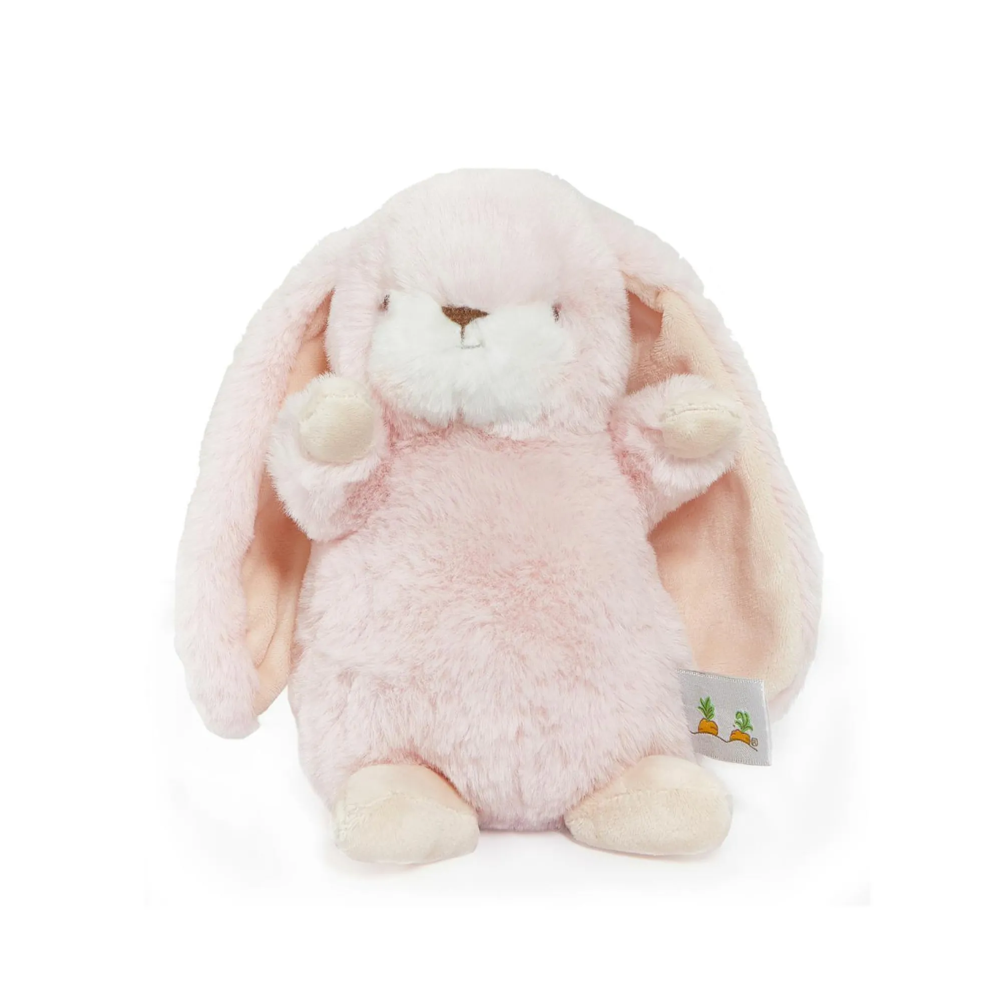 Bunnies By The Bay Peluche tiny nibble pink bunny 20 cm> Doudou