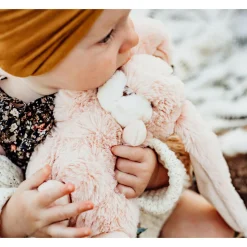 Bunnies By The Bay Peluche tiny nibble pink bunny 20 cm><noscript><img width=