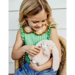 Bunnies By The Bay Peluche tiny nibble pink bunny 20 cm><noscript><img width=