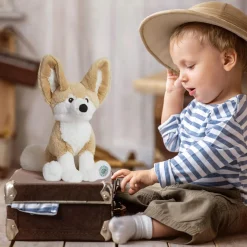 FAO Schwarz Peluche volpe fennece planet love eco-sostenibile, 25 cm><noscript><img width=