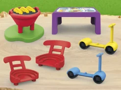 PEPPA PIG – la roulotte di , playset con 6 accessori e 3 action figure> Mondi Immaginari