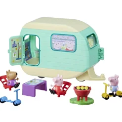 PEPPA PIG – la roulotte di , playset con 6 accessori e 3 action figure><noscript><img width=