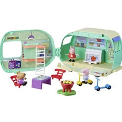 PEPPA PIG – la roulotte di , playset con 6 accessori e 3 action figure><noscript><img width=