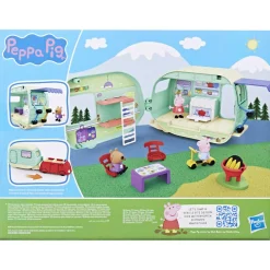 PEPPA PIG – la roulotte di , playset con 6 accessori e 3 action figure><noscript><img width=