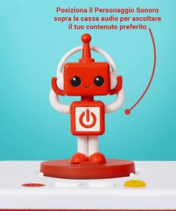 FABA Personaggio sonoro – me rosso> Raccontastorie