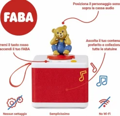 FABA Personaggio sonoro teddy – – le filastrocche della buonanotte> Raccontastorie
