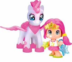 PINYPON & unicorno volante, con personaggio e accessori.> Mini Dolls