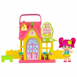 PINYPON casette, casette tema arcobaleno e fiori con personaggio incluso;><noscript><img width=