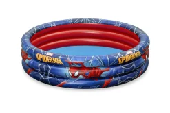 Bestway Piscina 3 anelli marvel spider-man, cm. 122×30> Gonfiabili Per Bambini