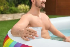 Bestway Piscina gonfiabile “family” ® rainbow dreams™, 6 anni+> Gonfiabili Per Bambini