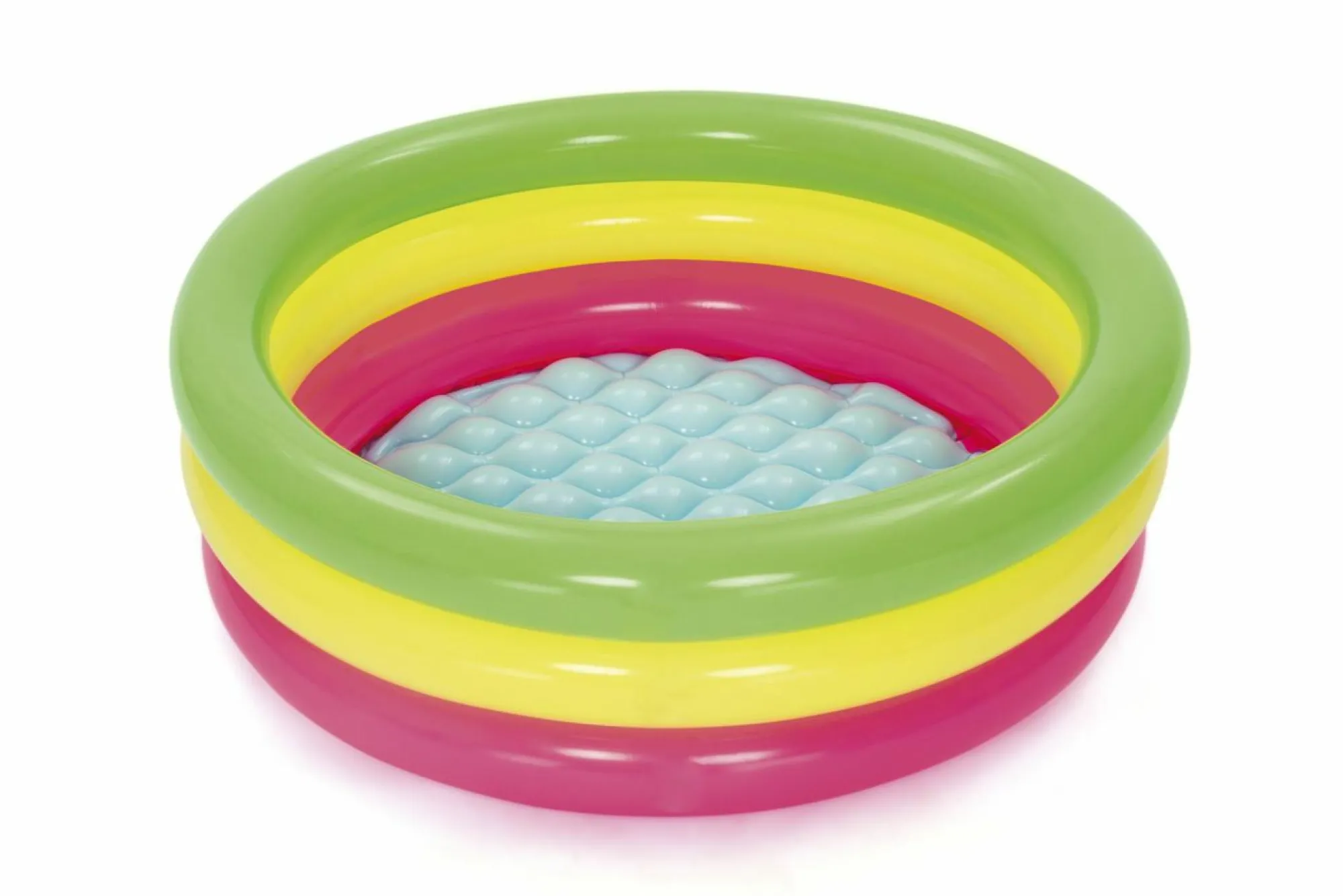 Bestway Piscina summer a 3 anelli color con fondo gonfiabile, cm. 70×24> Gonfiabili Per Bambini