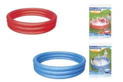 Bestway Piscina tinta unita a 3 anelli cm. 152×30, 2 colori assortiti, effetto ghiaccio> Gonfiabili Per Bambini