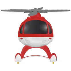 BABY SMILE Plan&go helicopter – elicottero giocattolo assortito con ruote ed elica rotante in rosso e bianco> Macchinine Bambini