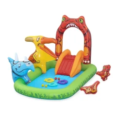 Bestway Playcenter gonfiabile ® jurassic splash™ con piscinetta, 2 anni+> Gonfiabili Per Bambini