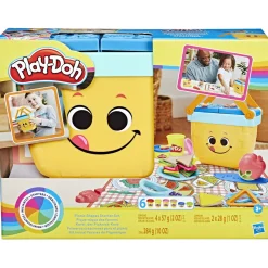 PLAY-DOH – il mio primo picnic delle forme, 12 strumenti e 6 vasetti, giocattoli per età prescolare> Plastilina E Pasta Modellabile