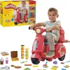 PLAY-DOH – pizza delivery scooter, playset con scooter per consegnare le pizze, attività manuali per bambini e bambine> Plastilina E Pasta Modellabile