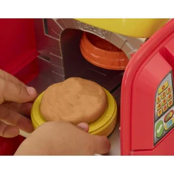 PLAY-DOH – pizza delivery scooter, playset con scooter per consegnare le pizze, attività manuali per bambini e bambine><noscript><img width=