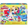 PLAY-DOH – set da veterinario, playset con 10 strumenti e 5 colori di pasta da modellare atossica, cane giocattolo per bambini dai 3 anni in su> Plastilina E Pasta Modellabile