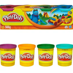 PLAY-DOH Playdoh 4 vasetti> Plastilina E Pasta Modellabile