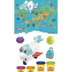 PLAY-DOH , il mio primo aeroplano esploratore, starter set per attività manuali, per bambini e bambine><noscript><img width=