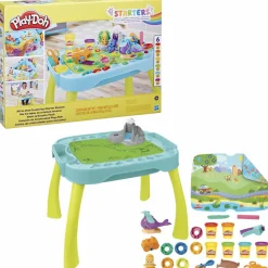 PLAY-DOH , il mio primo tavolino da lavoro tutto in uno, tavolo per le attività> Banchi Scuola E Lavagne