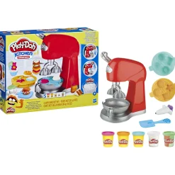 PLAY-DOH kitchen creations – il magico mixer, impastatrice giocattolo con finti accessori da cucina> Plastilina E Pasta Modellabile