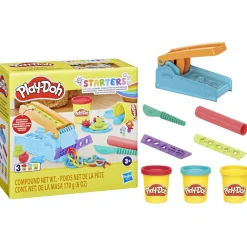 PLAY-DOH , la fabbrica del divertimento, playset di attività manuali, pasta modellabile in 3 colori> Plastilina E Pasta Modellabile